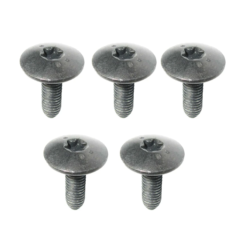 پیچ سپر جلو و جلو پنجره خودرو قطعه سازان کبیر مدل PICH-206-3010222 مناسب برای پژو 206 مجموعه 5 عددی