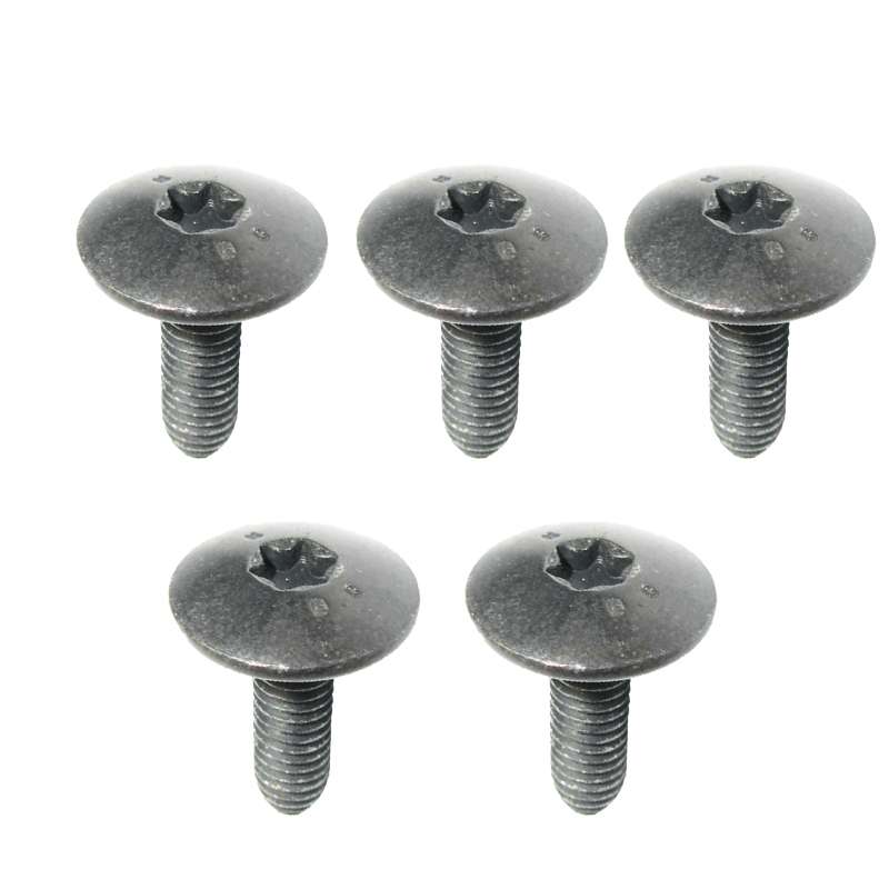 پیچ سپر جلو و جلو پنجره خودرو قطعه سازان کبیر مدل PICH-206-3010222 مناسب برای پژو 206 مجموعه 5 عددی