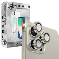 محافظ لنز دوربین مسیر مدل رینگی مناسب برای گوشی موبایل اپل Iphone 15 Pro / 15 Pro Max