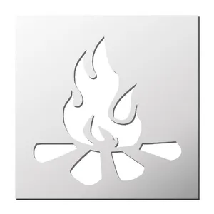 شابلون دکو رستا مدل آتش کد S390