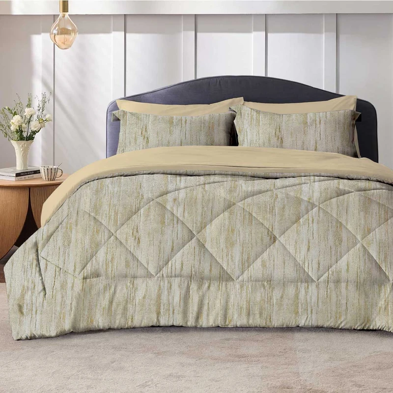 سرویس روتختی 2 نفر 8 تکه نوپه هوم مدل مخمل شانل طرح SRCM