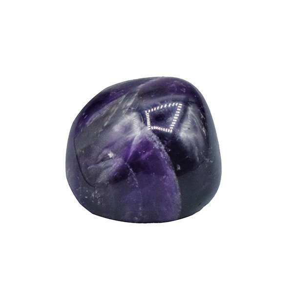 سنگ راف مانا جم مدل آمیتیست برزیلی تامبل شده کد 15