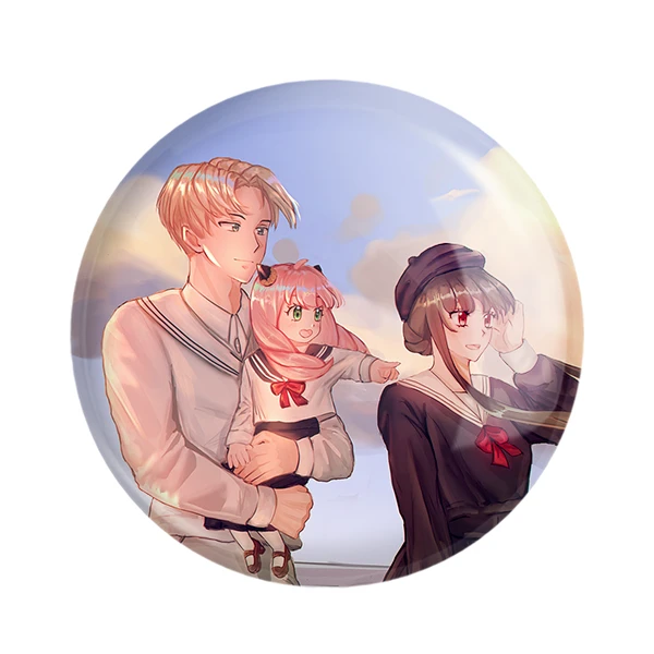 پیکسل خندالو مدل خانواده فورجر انیمه اسپای ایکس فمیلی کد 15562