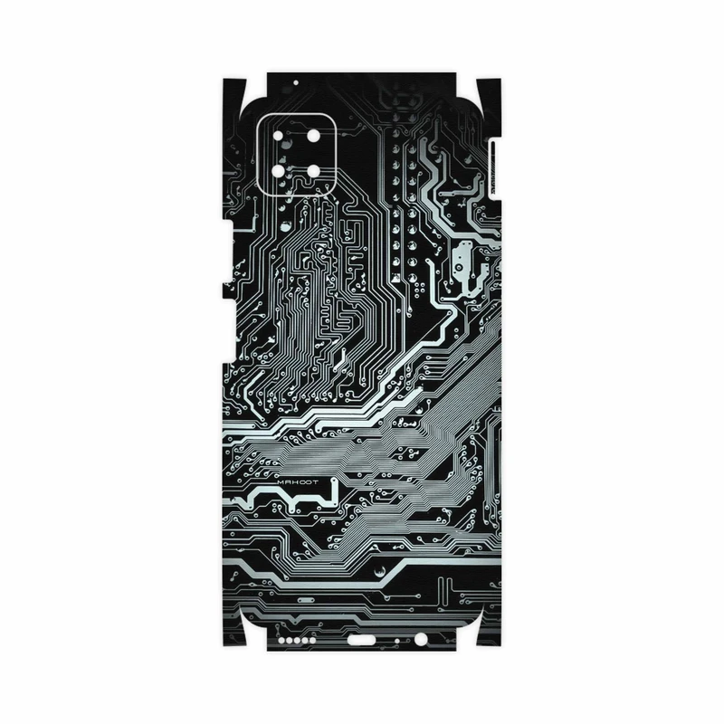 برچسب پوششی ماهوت مدل Black-Printed-Circuit-Board-FullSkin مناسب برای گوشی موبایل هوآوی Nova Y60