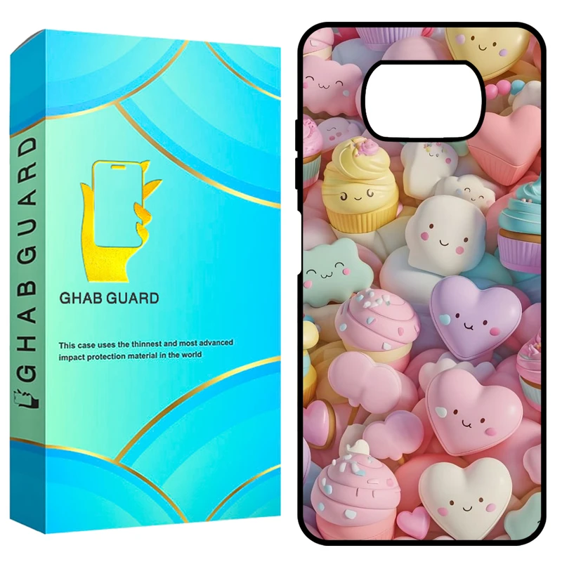 کاور قاب گارد طرح قلب مدل GX320 مناسب برای گوشی موبایل شیائومی Poco X3 / X3 NFC / X3 Pro