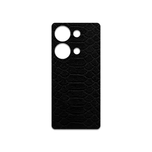 MAHOOT Black-Snake-Leather Cover Sticker for Xiaomi Redmi Note 13 Pro 4G