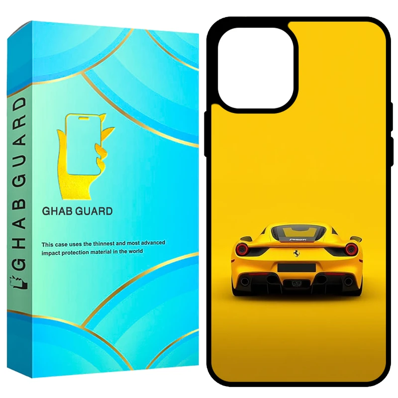 کاور قاب گارد طرح ماشین مدل GCHP12 مناسب برای گوشی موبایل اپل iPhone 12 