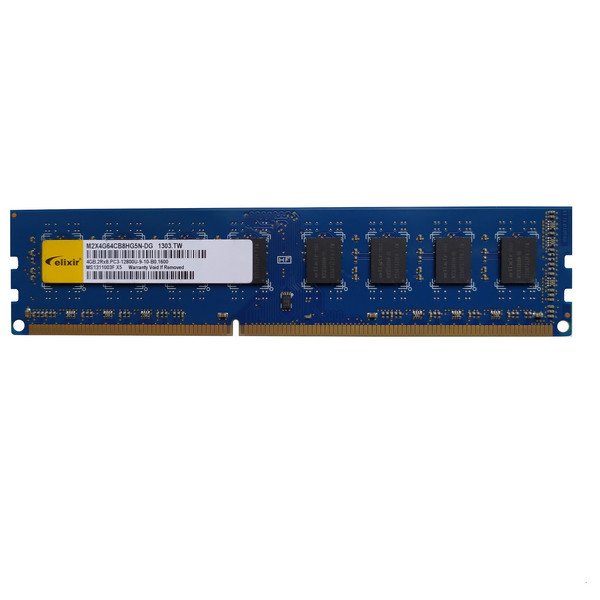 رم دسکتاپ DDR3 تک کاناله 12800 مگاهرتز CL9 الیکسیر مدل M2X4G64CB8HG5N-DG ظرفیت 4 گیگابایت