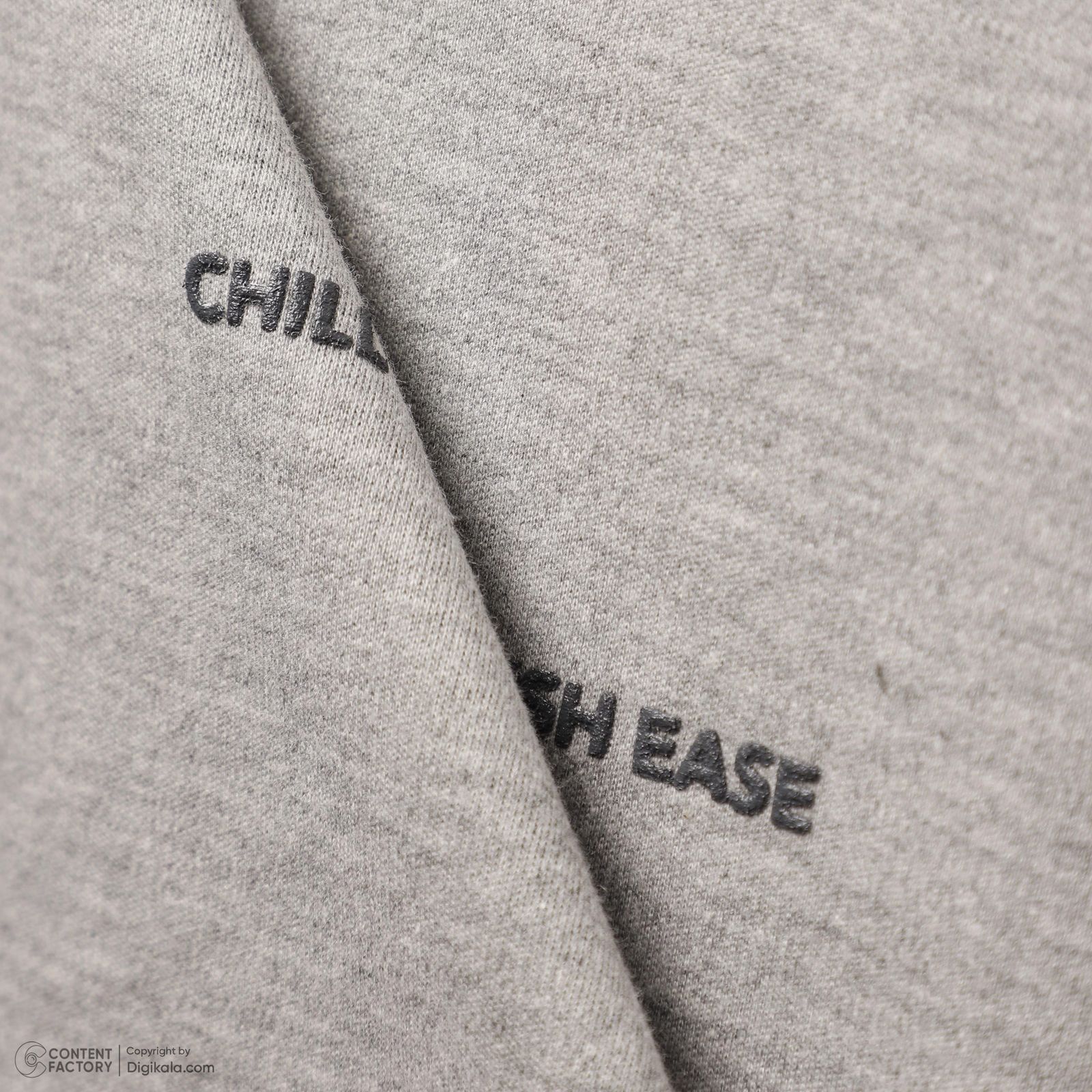 تی شرت آستین کوتاه مردانه ناربن مدل رادمهر رنگ طوسی - - 5