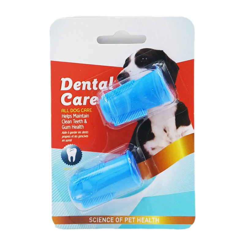 مسواک انگشتی سگ و گربه کد 198 مجموعه 2 عددی