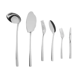 سرويس قاشق و چنگال 26 پارچه ناب استيل سری فلورانس کد 402