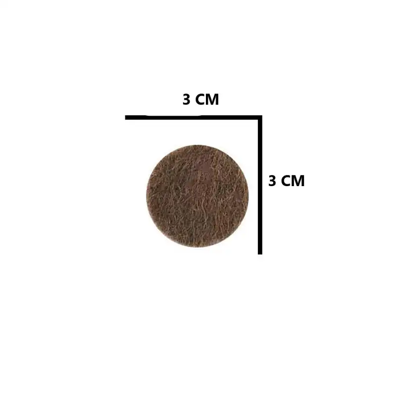 پد پایه مبل و صندلی مدل نمدی مجموعه 28 عددی