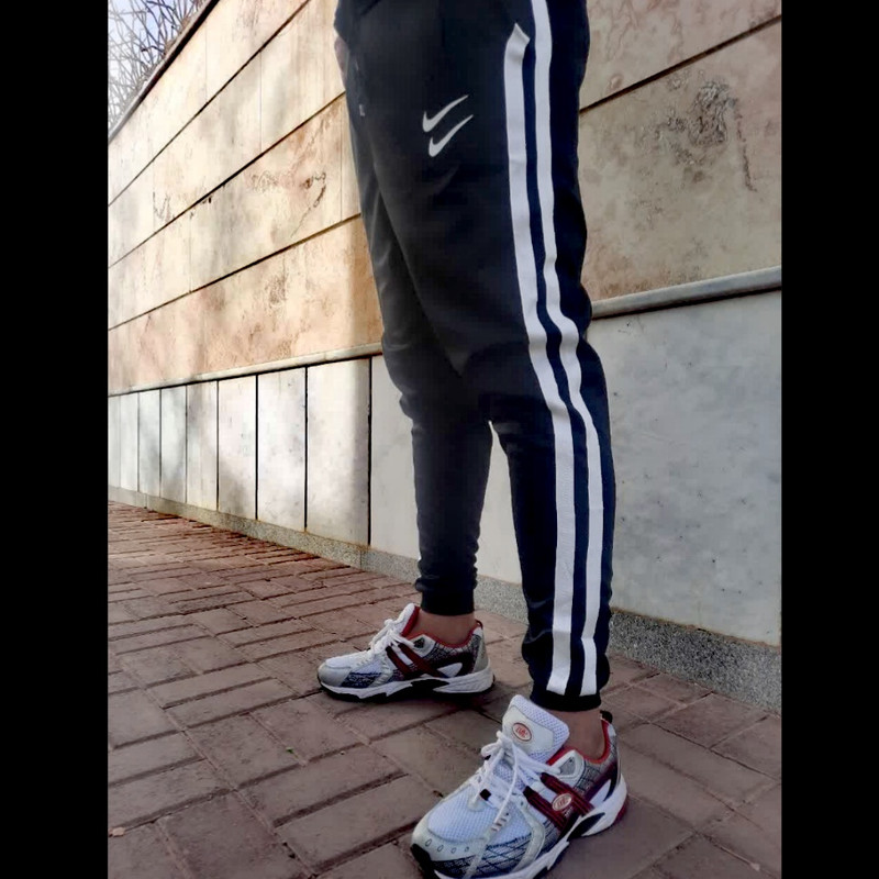 شلوار ورزشی مردانه مدل 2 نوار ام پی