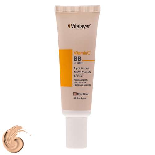 کرم پودر BB ویتالیر مدل Vitamin C حجم 30 میلی لیتر
