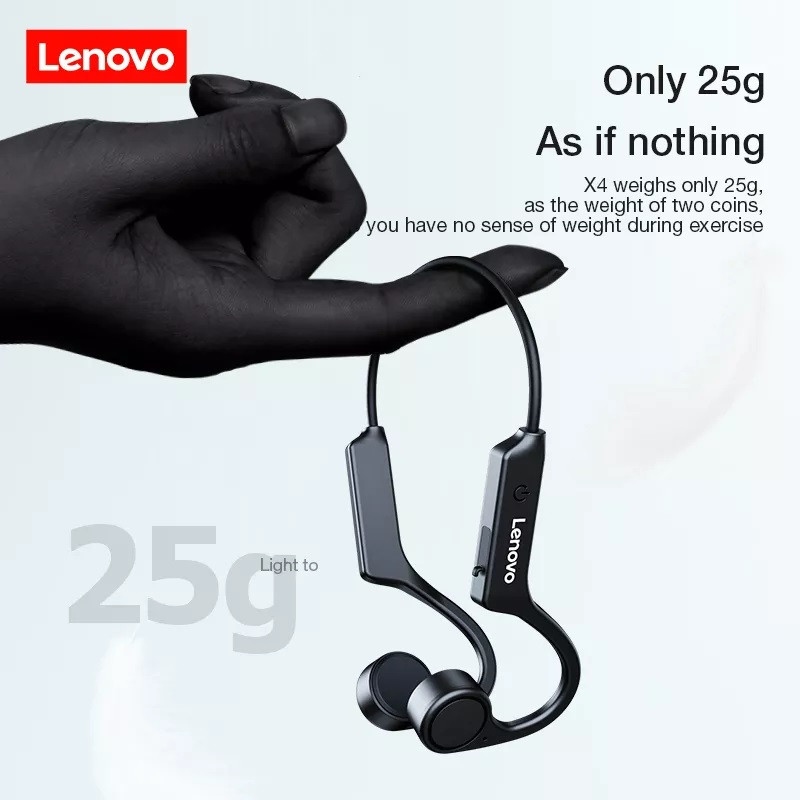 هدست بلوتوثی لنوو مدل X4 Bone Conduction IP56 2