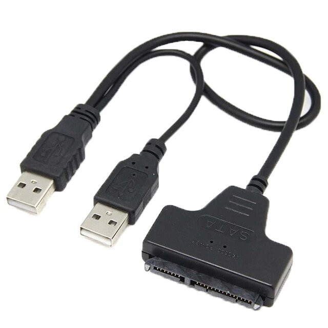 مبدل USB 2.0 به SATA ونتولینک مدل پاوردار