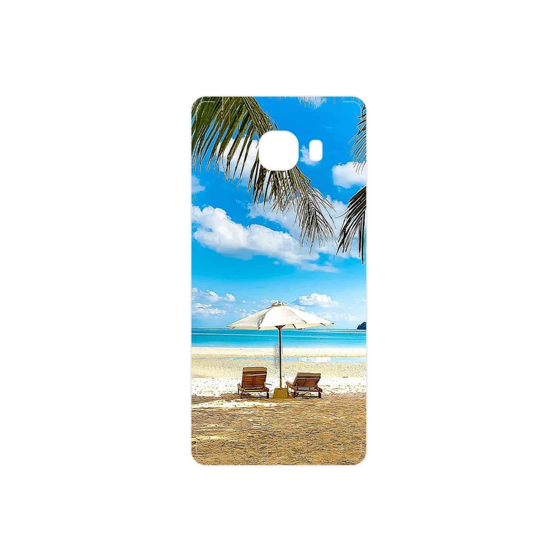 برچسب پوششی ماهوت مدل Beach مناسب برای گوشی موبایل سامسونگ Galaxy C5