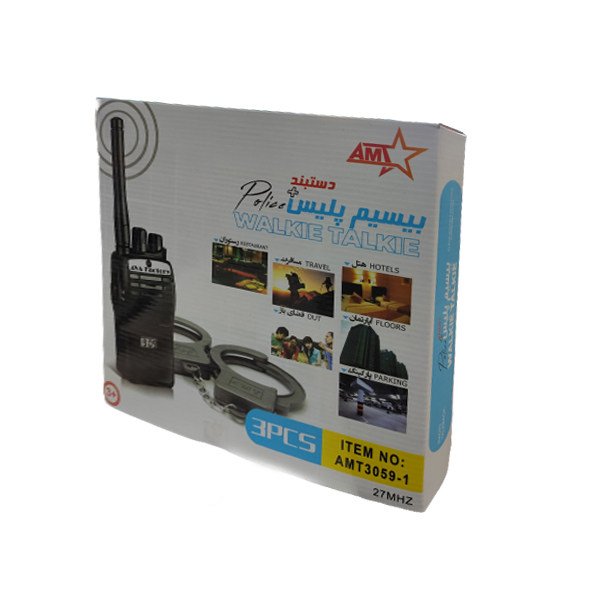 بیسیم و دستبند اسباب بازی کد12