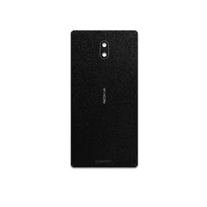 MAHOOT Black-Suede Cover Sticker for Nokia 3