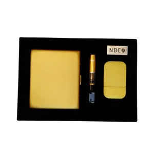 ست هدیه فندک و جا سیگاری ان بی کو مدل آسفالتی