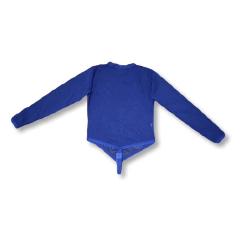 بادی آستین بلند زنانه مدل گیپور یه سره کد 713