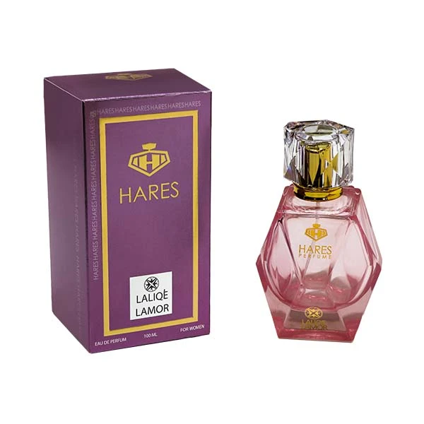 ادوپرفیوم زنانه حارث مدل لالیک لامور با رایحه خنک حجم 100 میلی‌لیتر