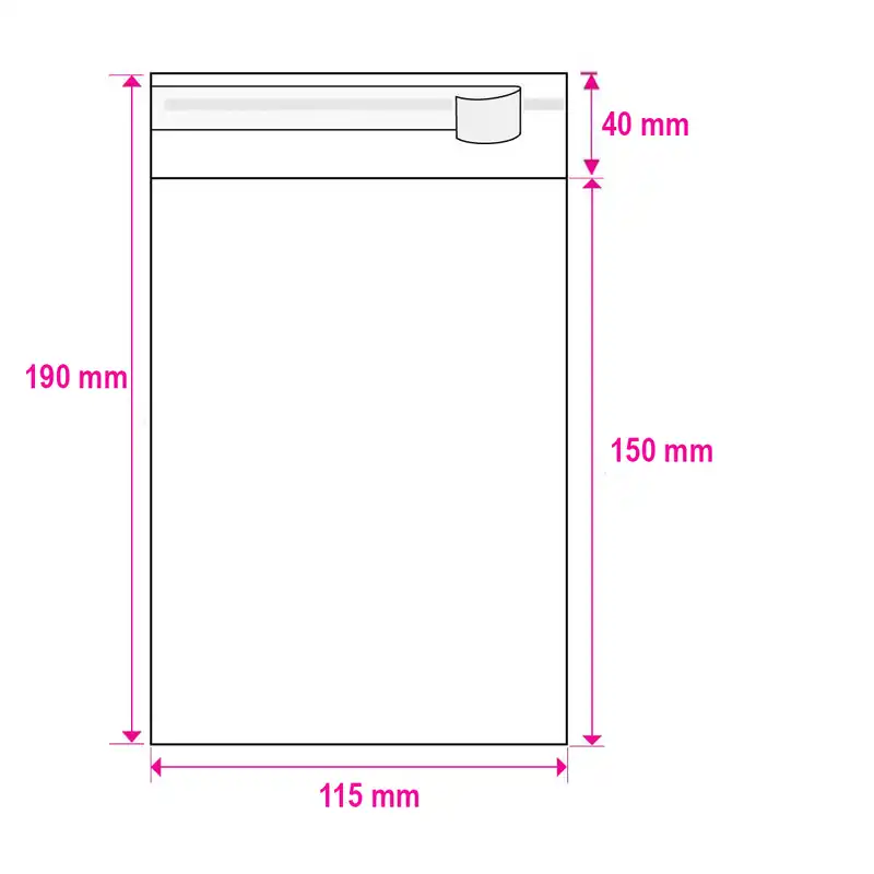 سلفون بسته بندی مدل AEC2100 بسته 100 عددی