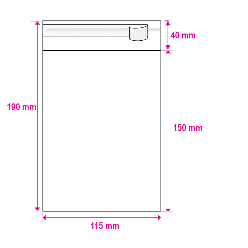 سلفون بسته بندی مدل AEC2100 بسته 100 عددی