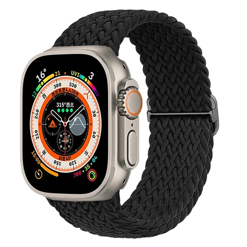 بند آلتیمیت شیلد مدل Braided مناسب برای ساعت هوشمند ویسمی WS10-3 Max 49mm