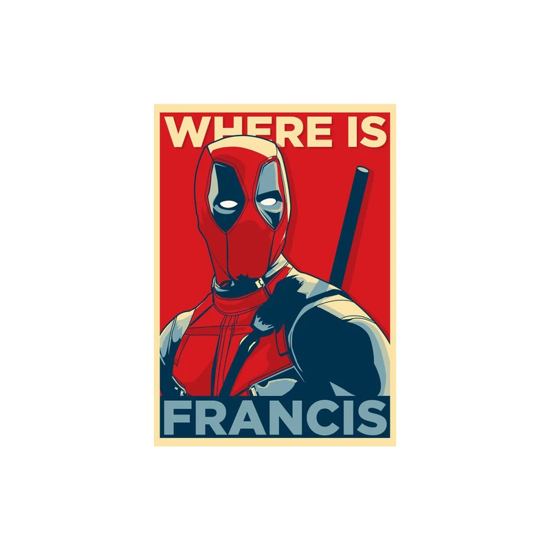  استیکر لپ تاپ لولو طرح ددپول کد 166