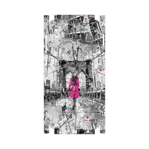 MAHOOT Collage of Catwalk Bridge-FullSkin Cover Sticker for Samsung Galaxy A10