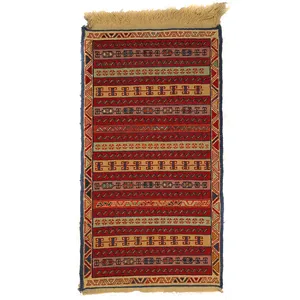    گلیم دستبافت نیم متری مدل ورنی کد 141222