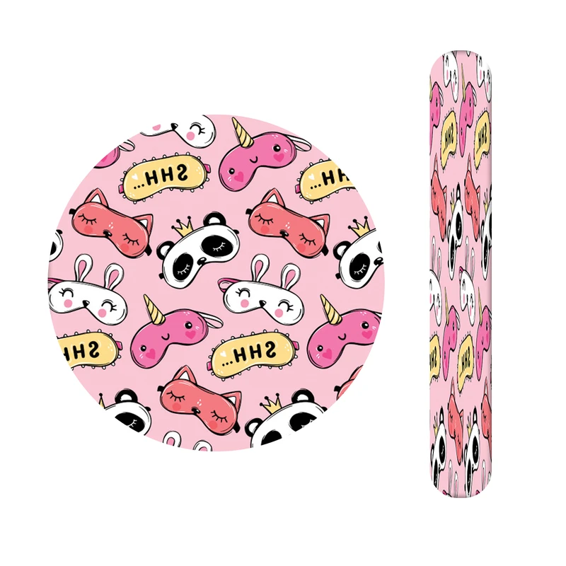 آینه آرایشی جیبی مدل کیوت کد 428 به همراه سوهان ناخن 