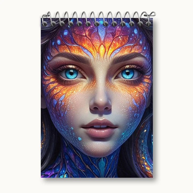 دفتر یادداشت 50 برگ خندالو مدل دخترانه کد N1614