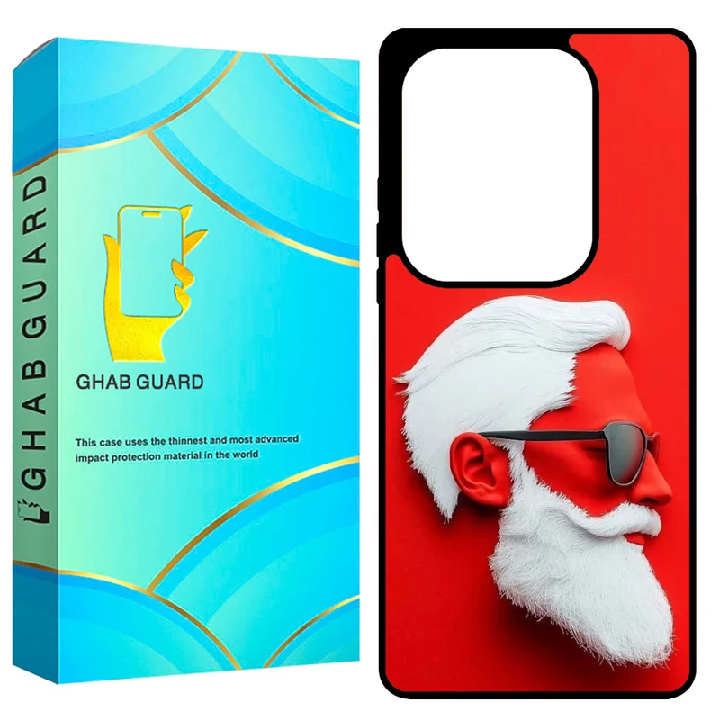 کاور قاب گارد طرح چهره مدل GCHPN13P مناسب برای گوشی موبایل شیائومی Redmi Note 13 Pro 4G / Poco M6 Pro 4G