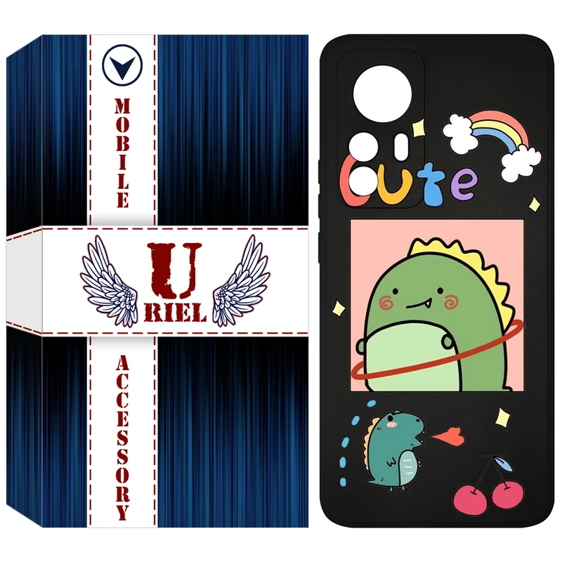 کاور یوریل مدل KSH کد 20 طرح دایناسور مناسب برای گوشی موبایل شیائومی 12T Pro