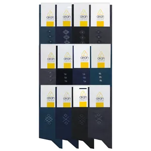 جوراب مردانه آریان نخ باف مدل 5131 مجموعه 12عددی