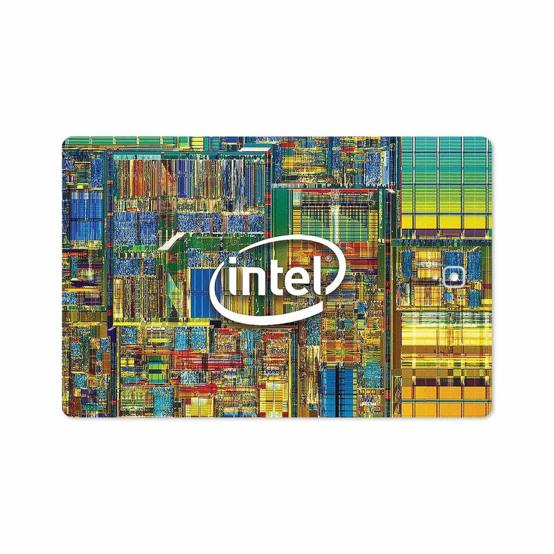 برچسب پوششی ماهوت مدل Intel Brand مناسب برای تبلت سامسونگ Galaxy Tab S4 10.5 2018 T835