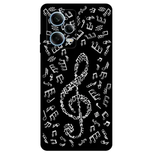 Megafone Musical Note 1370 Cover For Xiaomi Redmi Note 12 Pro 5G