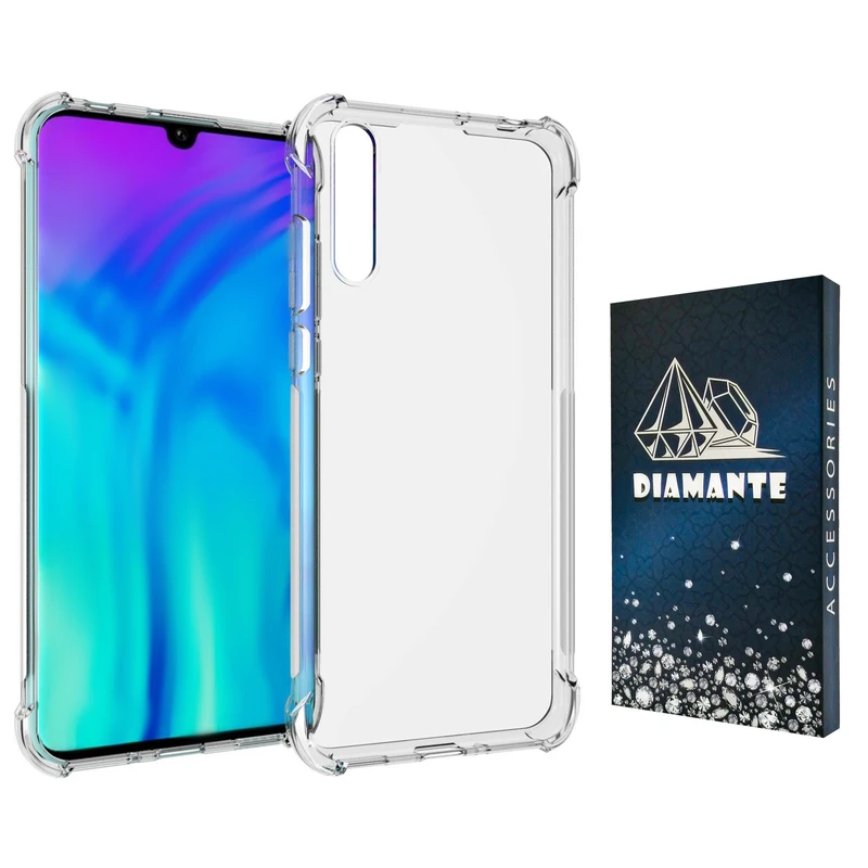 کاور دیامانته مدل shiny navy مناسب برای گوشی موبایل هوآوی Y8p / Y8P 2020