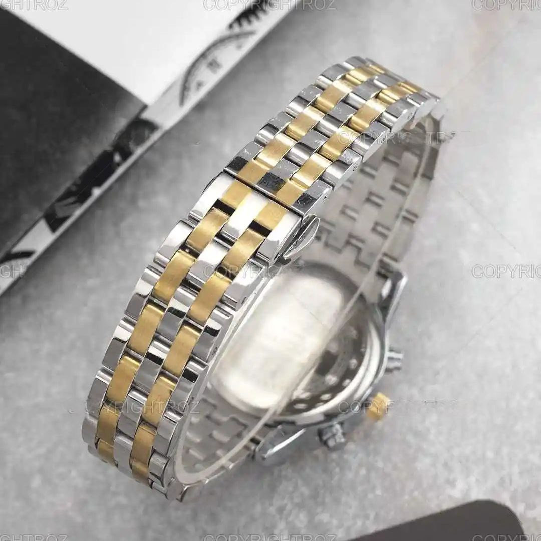 ساعت مچی عقربه ای زنانه الگانس مدل سه موتور فعال کورنوگراف mr2