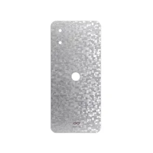 MAHOOT Silver-Silicon Cover Sticker for Motorola Moto E13