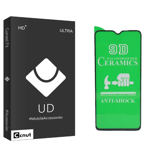 محافظ صفحه نمایش سرامیکی کوکونات مدل UD Black مناسب برای گوشی موبایل شیائومی Redmi Note 8 Pro