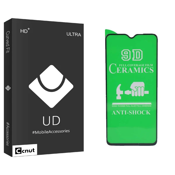 محافظ صفحه نمایش سرامیکی کوکونات مدل UD Black مناسب برای گوشی موبایل شیائومی Redmi Note 8 Pro