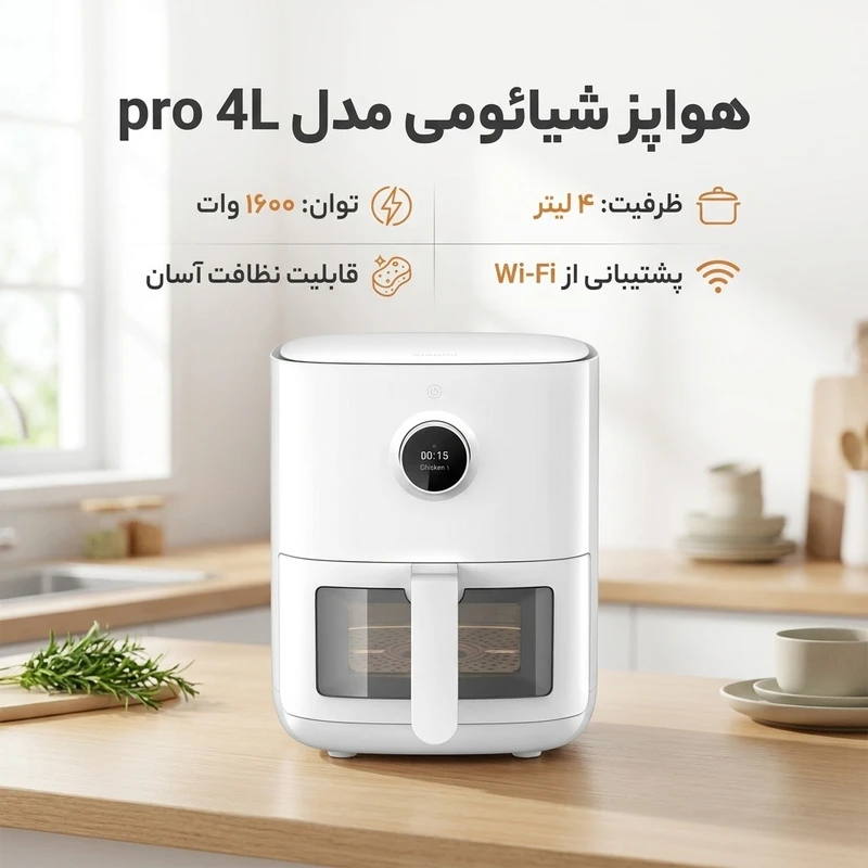 عکس شماره 2 : هواپز شیائومی مدل pro 4l