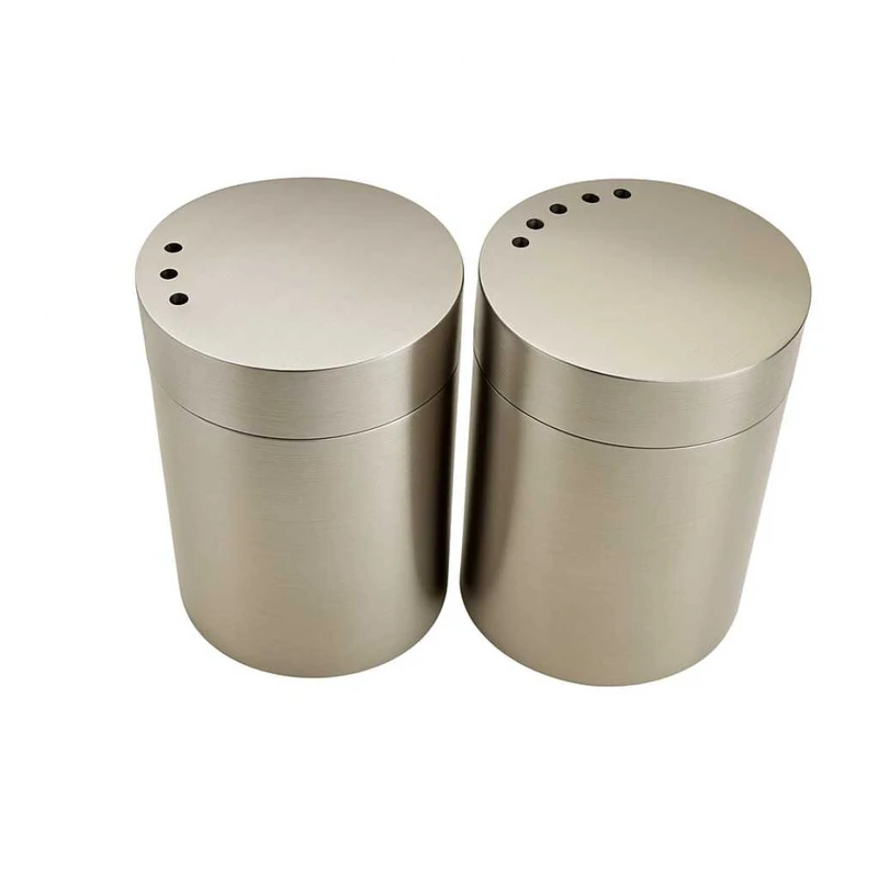 ست نمک‌پاش و فلفل‌پاش شنگیا مدل استیل کد B6396