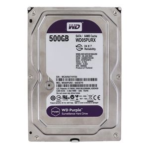 هارد دیسک اینترنال وسترن دیجیتال مدل WD05PURX ظرفیت 500 گیگابایت
