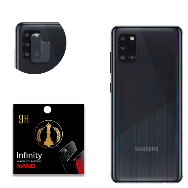محافظ لنز دوربین نانو اینفینیتی مدل Pro Max مناسب برای گوشی موبایل سامسونگ Galaxy A31