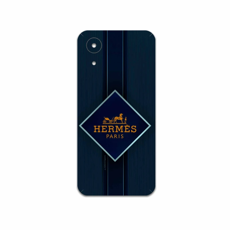 برچسب پوششی ماهوت مدل Hermes-Logo مناسب برای گوشی موبایل سامسونگ Galaxy A03 Core