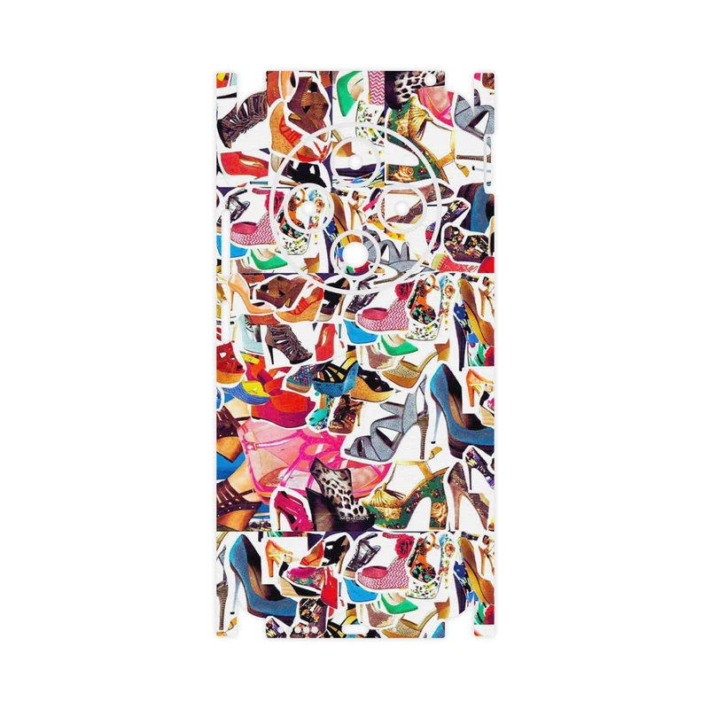 برچسب پوششی ماهوت مدل Collage of High heel Shoes-FullSkin مناسب برای گوشی موبایل شیائومی Redmi 14C